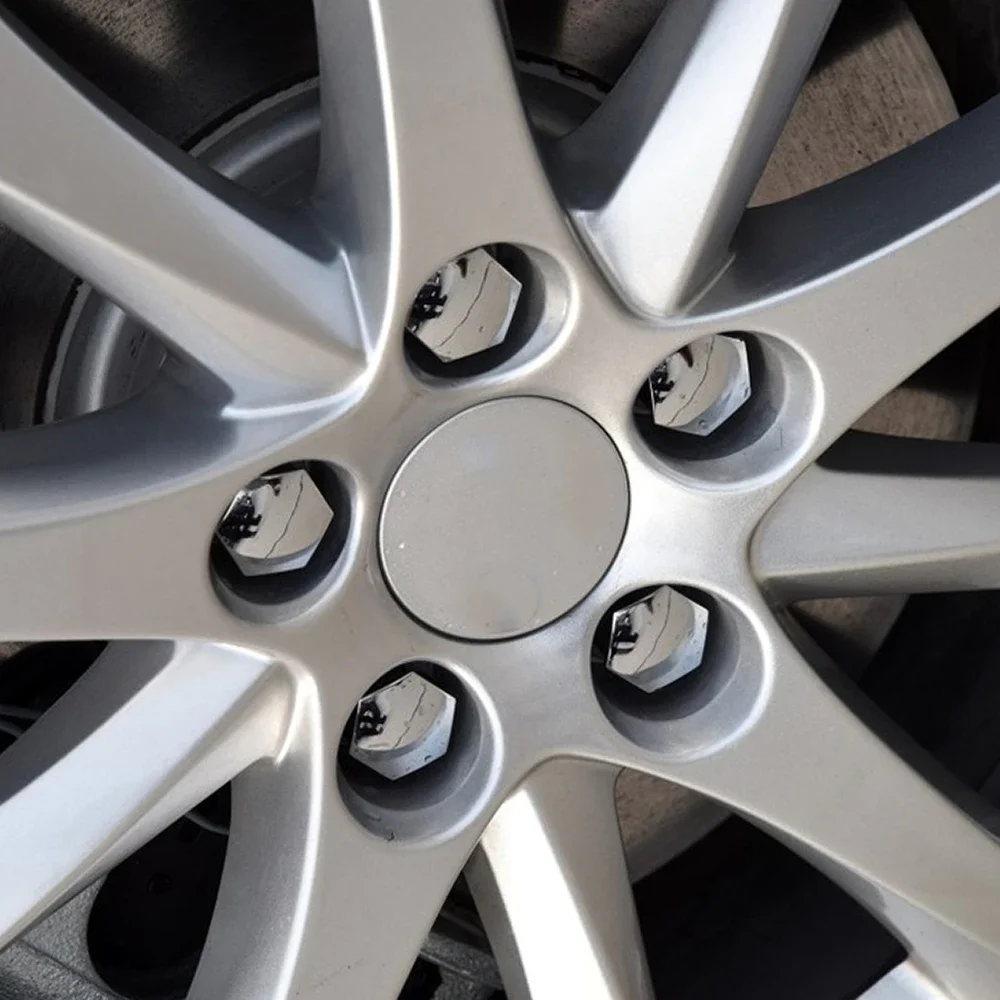 Wheel Nut Caps 20Pcs/lot 17mm For Skoda octavia a5 a7 1 rapid fabia yeti superb