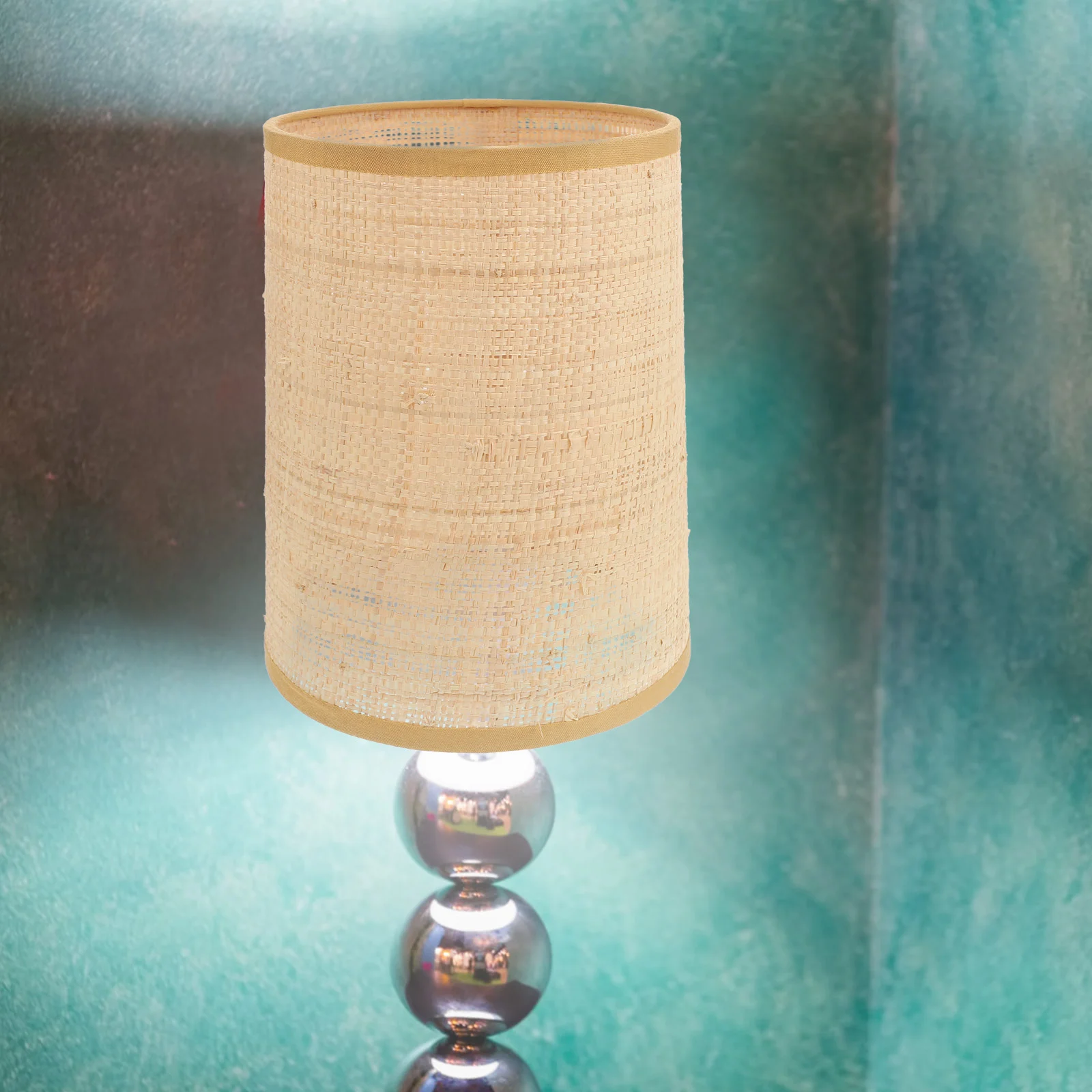 

Абажур для лампы, загородные Абажуры для стола, современный Плетеный ротанговый напольный уникальный стена светильник