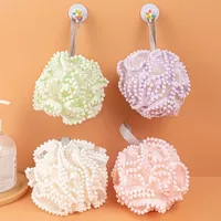 Large Soft Shower Ball Non Loose Shower Flower Ball Cute Rubbing Bath Foaming Bath Towel for Shower Flowers Bathroom Accessories 1
