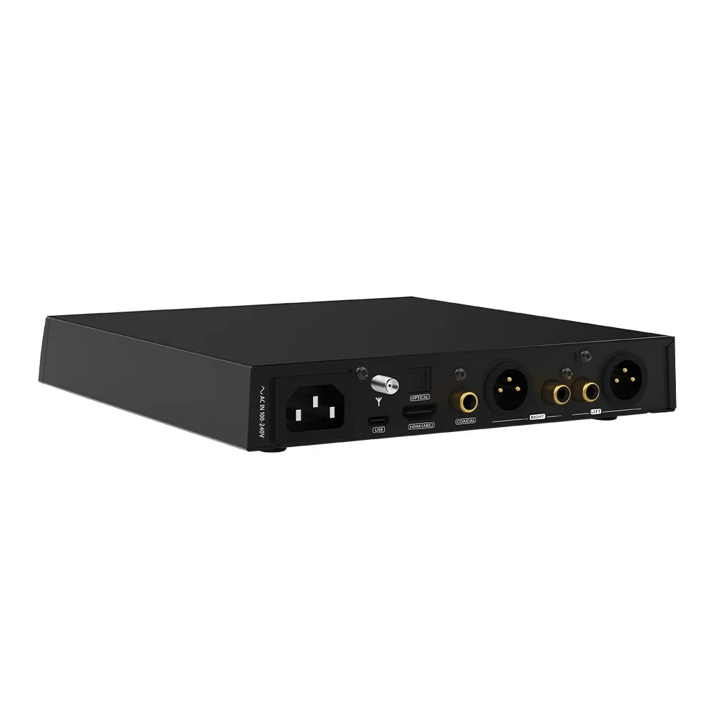 SMSL DL100 Audio DAC CS43131 OPA1612 XU316 BT5.1 MQA-CD DSD256 32bit 768kHz HDMI ARC Support Headphone with Remote Control