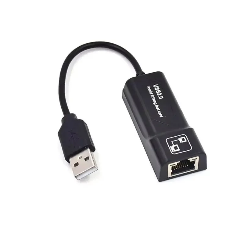 Wired USB Ethernet Adapter - 100Mbps Plug & Play Network Card