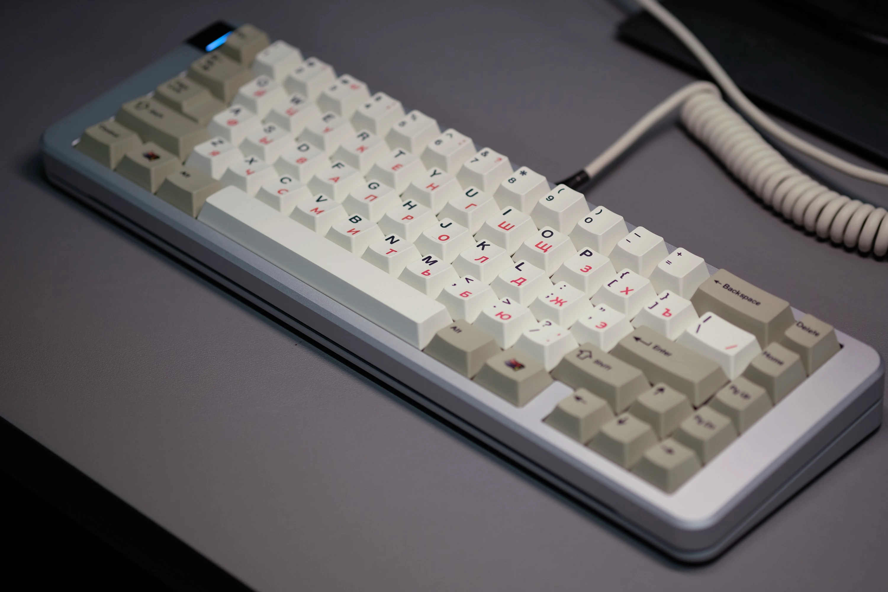 Keycaps para Teclado Mecânico Keycaps para Keybox Shenpo Red Sub Russo Pbt sp Perfil de Cereja Conjunto Completo - Imagem 6