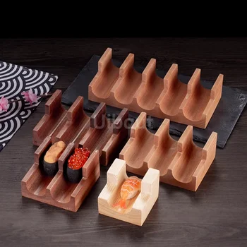 Wooden Sushi Serving Rack 1