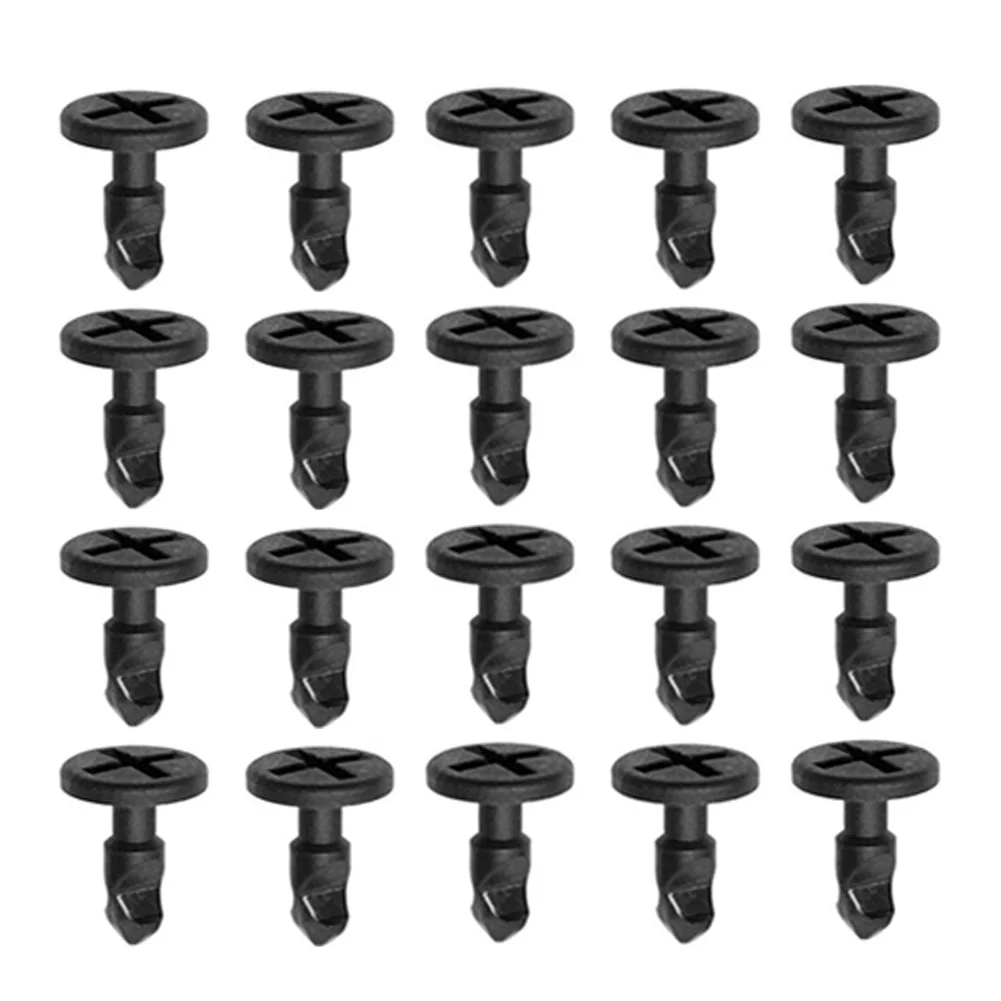 

20pcs Car Engine Compartment Cover Panel Clips 95557271000 For For Plate Screw Clips Wear Parts