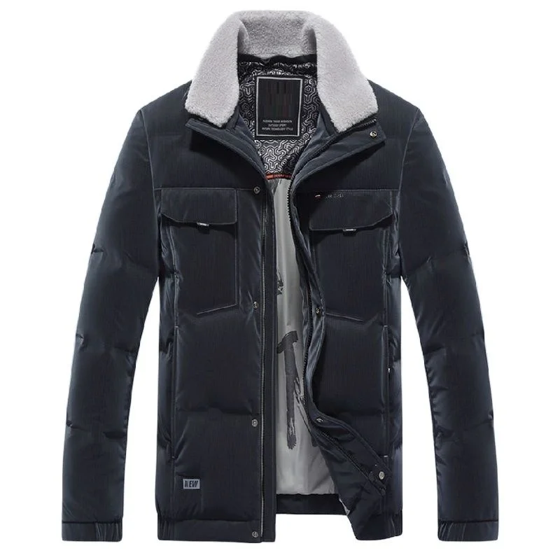 

2024 new arrival winter high quality 90% white duck down jackets men,male thick warm coat B22722 9608