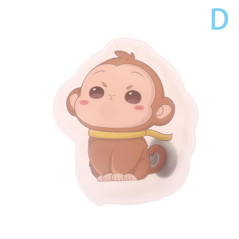 1pc aquecedores de mão de bolso reutilizáveis inverno snap pacote de calor de bolso de longa duração aquecedor de mão com padrão de pinguim para tempo frio