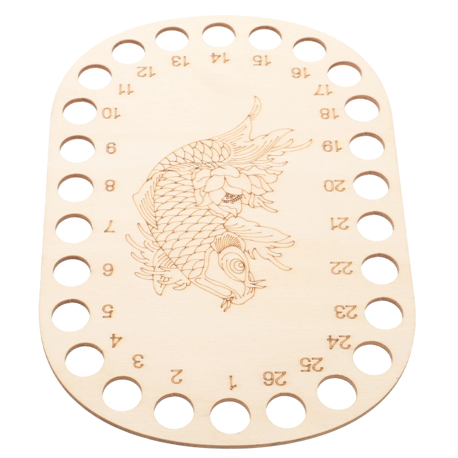 

Embroidery Floss Keeper Wood Thread Holder Thread Winding Board Wooden Thread Keeper