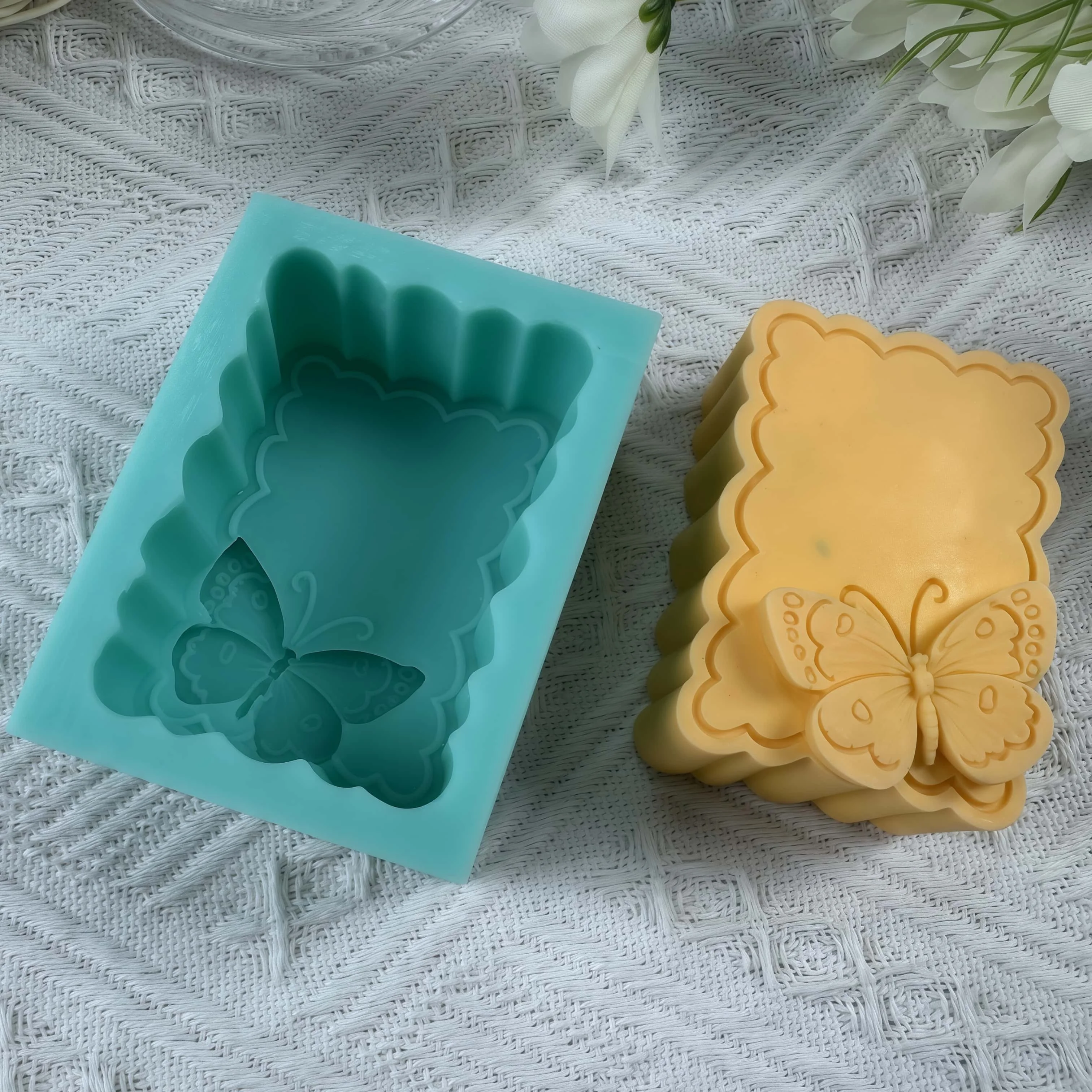 Butterfly Flower Silicone Mold 5