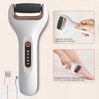 Electric Foot File Grinder Callus Dead Skin Remover USB Recharge Waterproof Pedicure Tool Foot Care Tool for Hard Cracked Clean 2