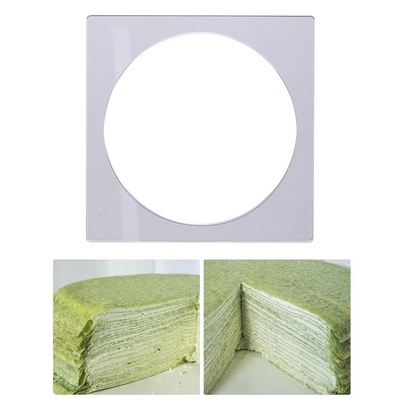 Pastry tools acrylic cake discs boards 15/20/22/24/26cm