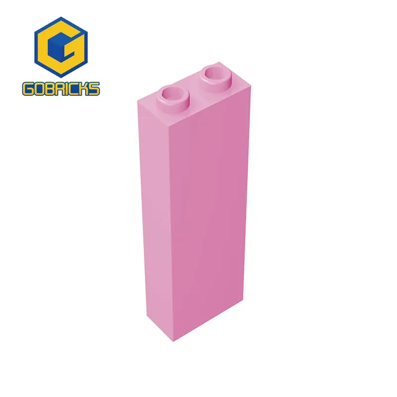 Фото Gobrick, 10 шт., строительные блоки, толстые кирпичи, 1x2x5 точек, развивающие креативные пластиковые игрушки для детей, подарки, совместимы с 2454 №1
