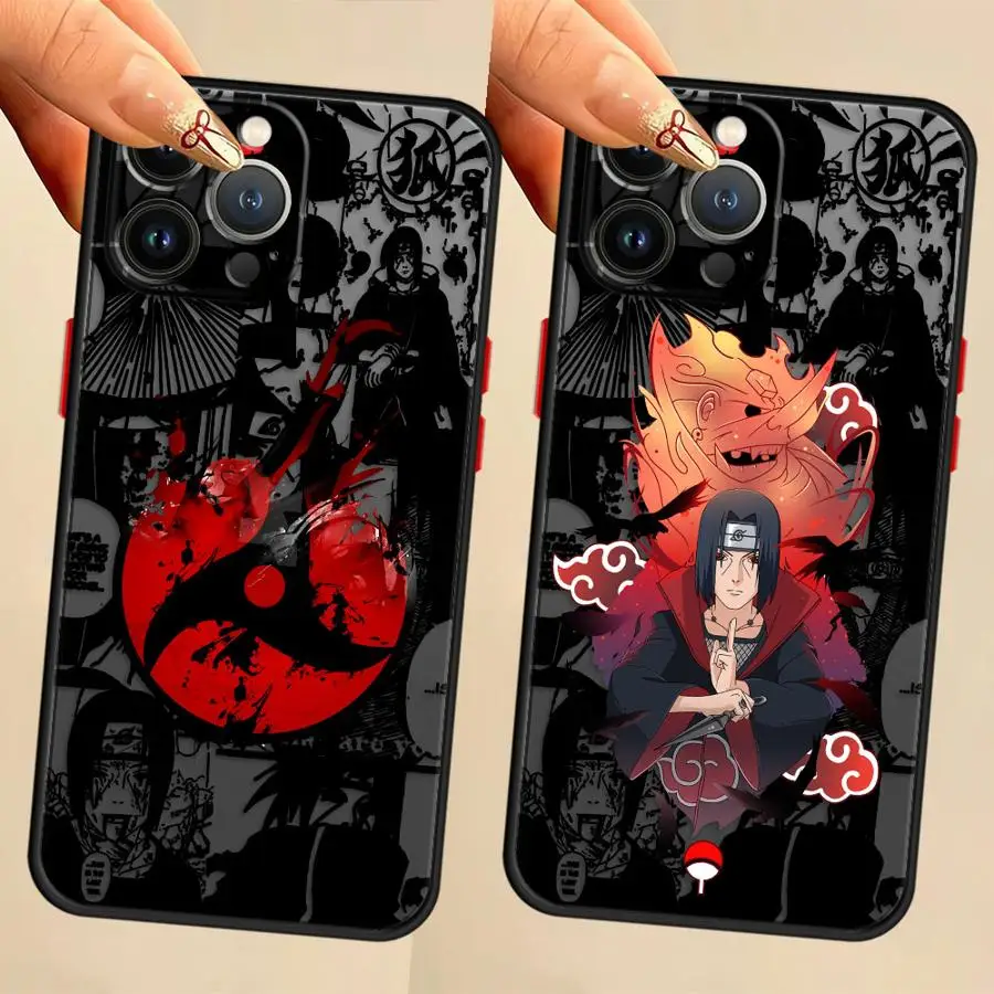 Cool Anime Uchiha Itachi TPU Phone Case Cover