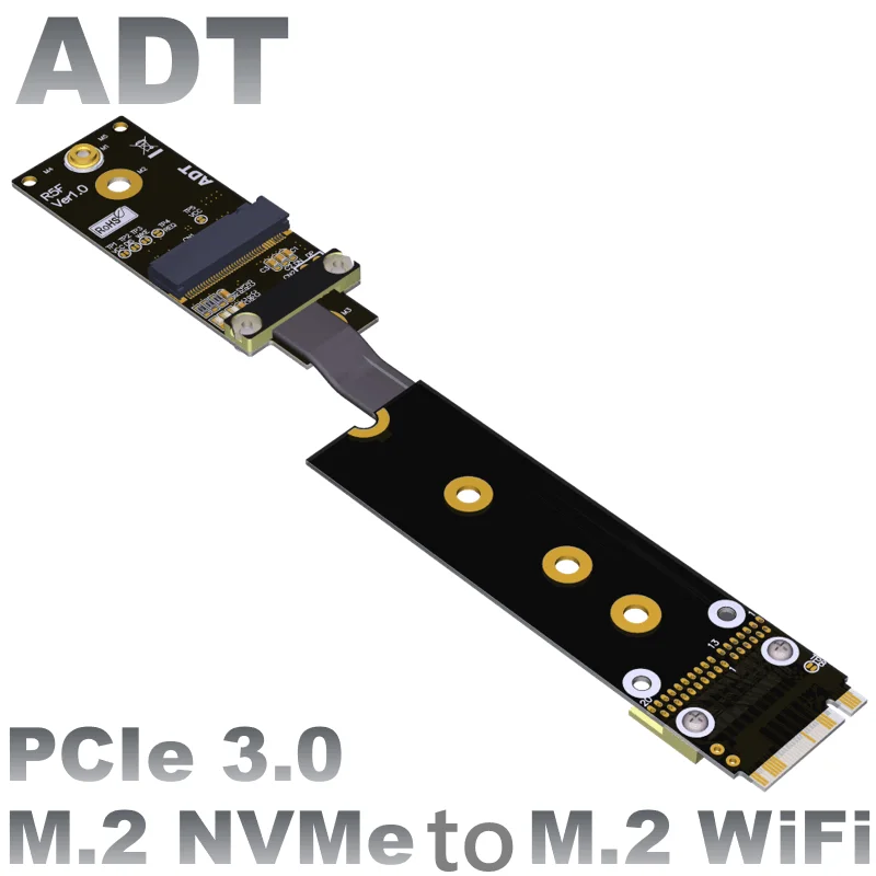 

Расширение M.2 Wi-Fi, интерфейс M.2 NVMe поддерживает беспроводную сетевую карту