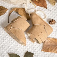 3-Colors Winter Snow Baby Booties Baby Boy Girl Toddle Shoes Newborn Cotton Anti-Slip Sole First Walkers Infant Shoes 3