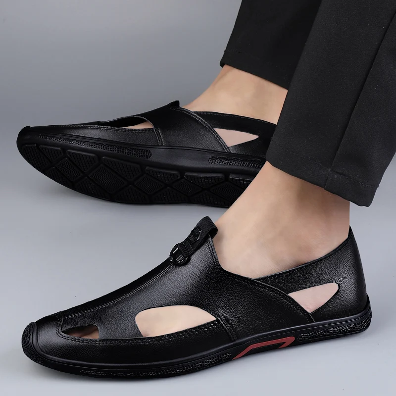 

Men Casual Sneakers Breathable Loafers Sneakers 2022 New Fashion Comfortable Flat Handmade Retro Leisure Loafers Shoes Men Shoes