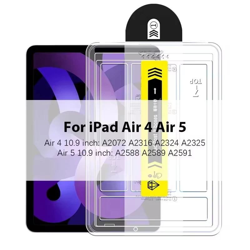 2-Pack HD Tempered Glass Screen Protectors - Easy Installation