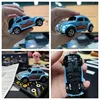 1;64 Desktop Drift Remote Control Small Remote Control Car Toy Wireless Mini Retro Simulation Beetle Alloy Model Boy Toy Car 1