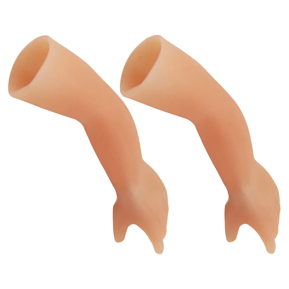 

2 Pcs Gift Toy Imp's Hand Halloween Stage Prop Tiny Party Supply Finger Toys Props Small Trick Festival