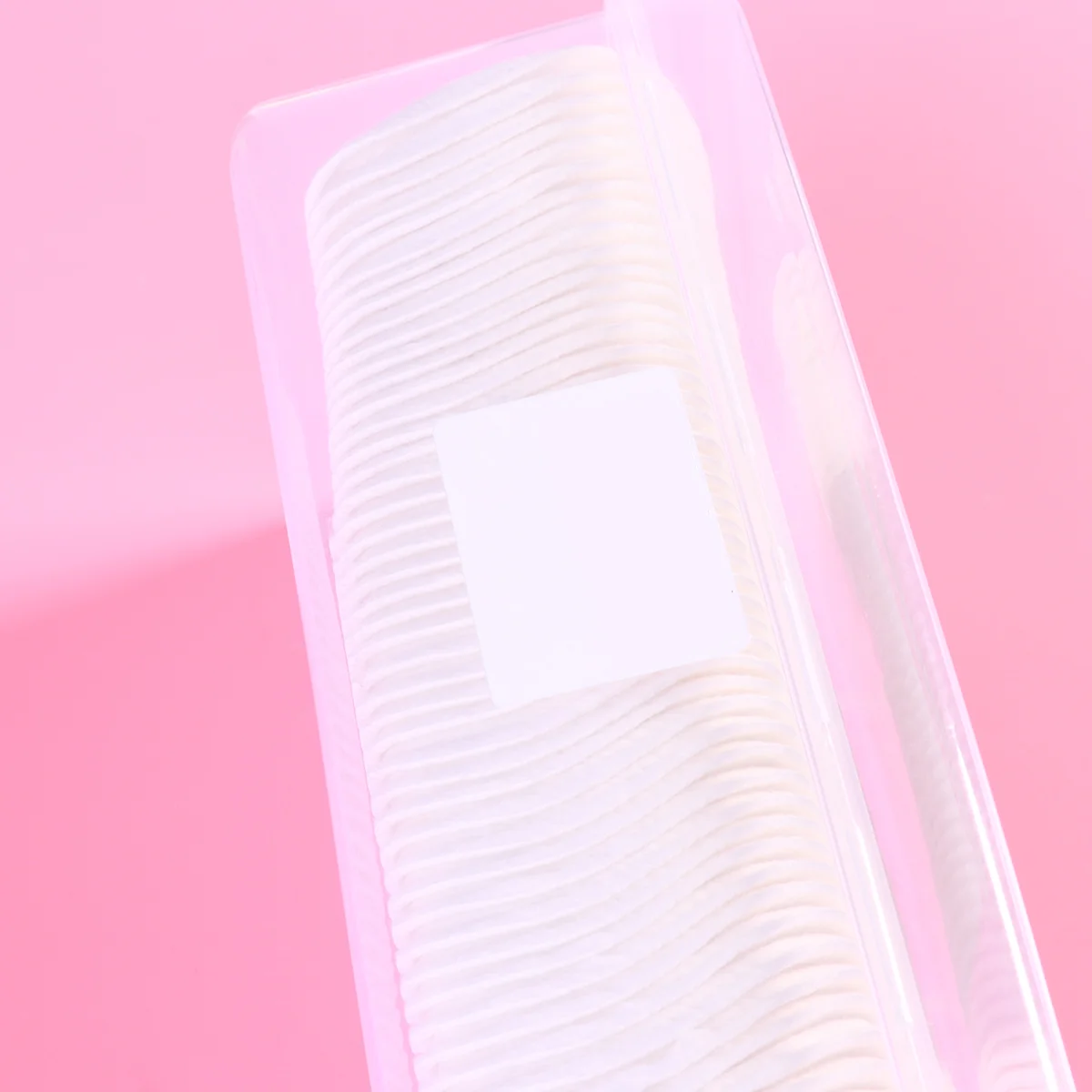 일회용 메이크업 코튼 패드, 메이크업 리무버 패드, 페이셜 클리닝 코튼 패드, 젤 토너 로션 스킨 케어 코튼 패드, 박스 당 100 개