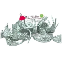 10 unids/set accesorio de decoración de corona Chapado en plata para muñeca Barbi - Imagen 3