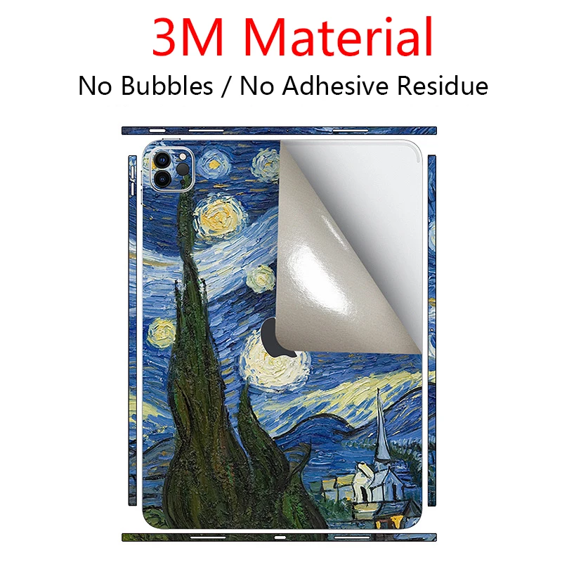 For iPad Cover Sticker Pro 11 M1 M2 iPad Skin 12.9