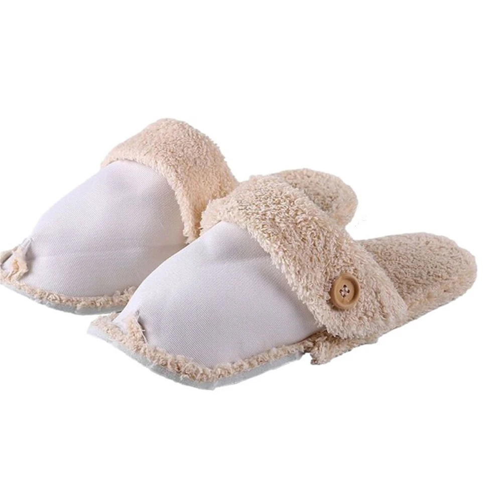 

New Wintes Keep Warm Plush Shoe Covers Insoles For Feet Lining For Slippers Clogs DIY Accessories Indoor Cotton Shoes Fur Liners