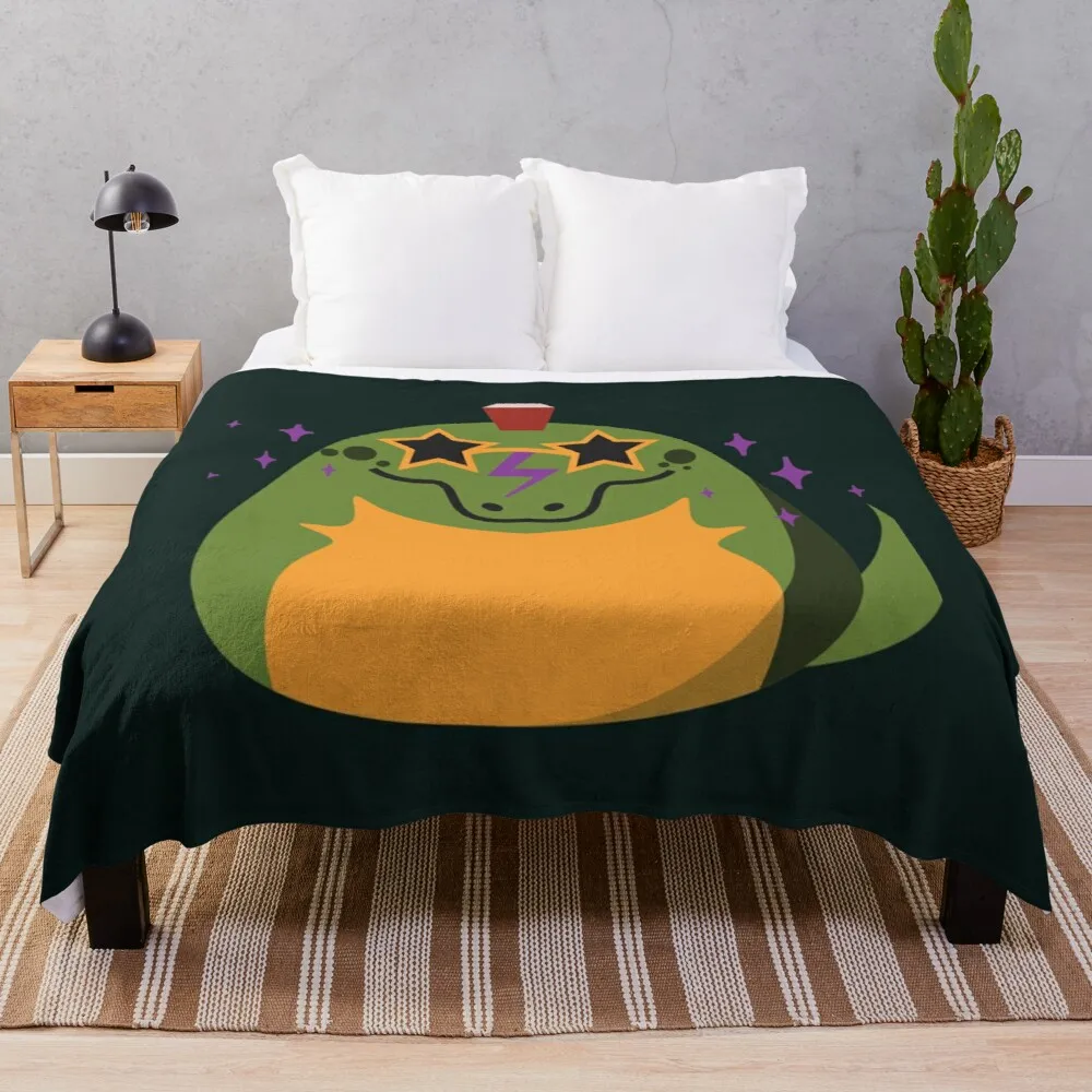 Glamrock Bell Monty Gator Chibi Coperta Morbida Coperta Grande