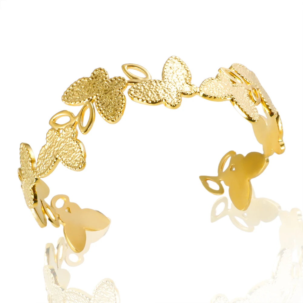 غير متناظرة أساور قابل للتعديل افتتاح أساور استانل...