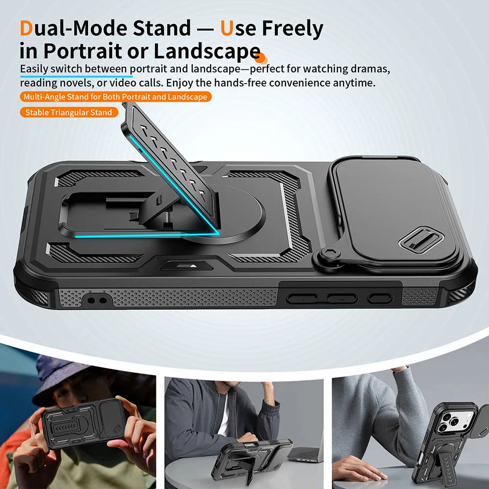 Ultimate Military Grade Shockproof Anti-Drop Armor Case