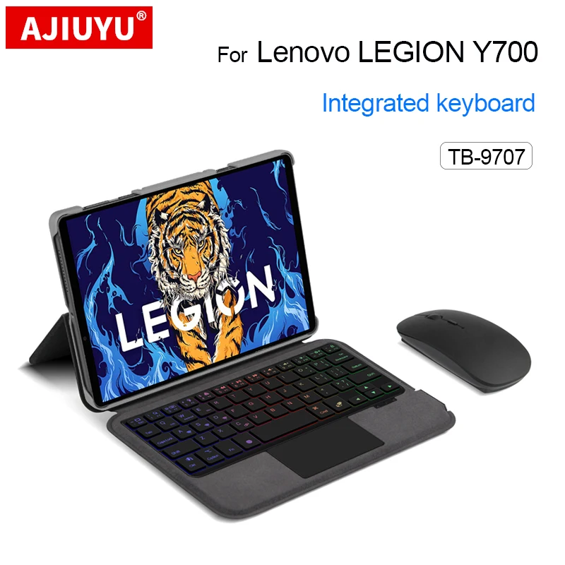 Capa de Teclado Coreano para Lenovo Lenovo Legion Y700 Capa Protetora Tablet Bluetooth Case 8.8 Tb-9707f 97077n 9707
