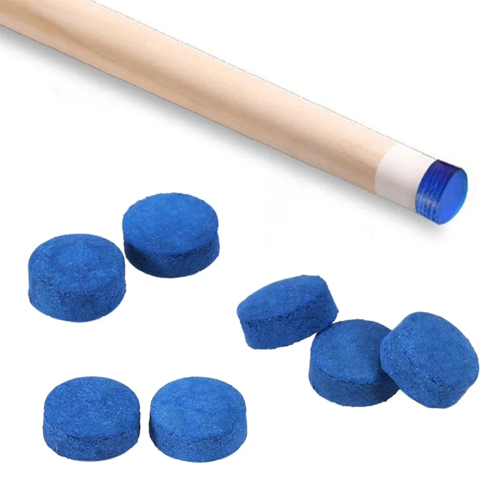 20pcs 10/12/13mm Billiard Pool Cue Tips M Hardness Billiard Snooker Cue Stick Tip Cue Accessories