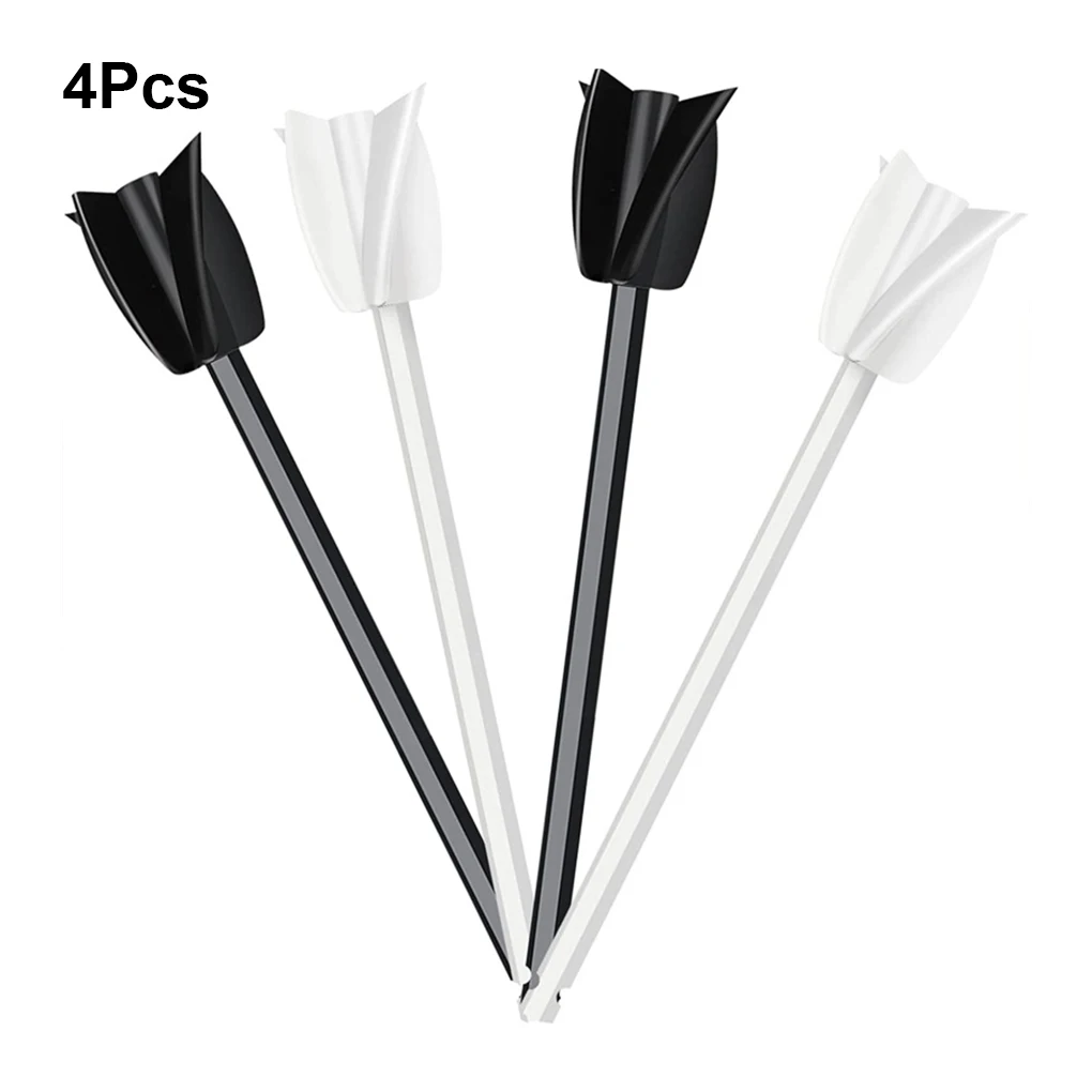 4pcs Epoxy Mixer Mixing Stick Heat-resistant Drill Paint Stirrers Plastic Stirring Rod Cement Attachment Concrete Plaster 100 pieces ab glue static mixing nozzles two component glue adhesives mixer plastic round mixed tube glues quick mixing nozzles