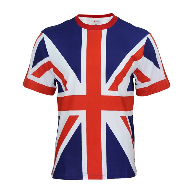 Queen's Jubilee T Shirt Union Jack Flag 