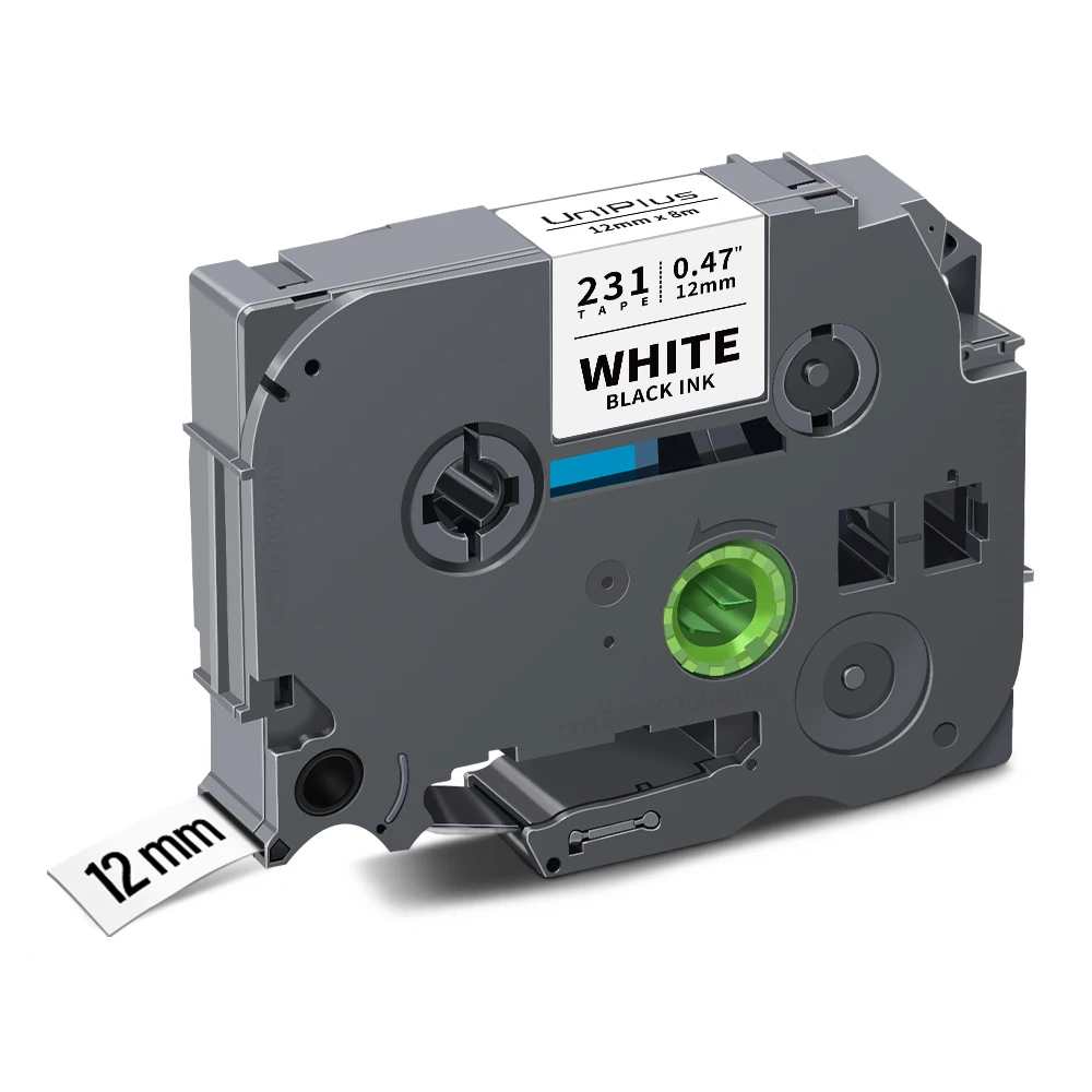 Fita Compatível da Etiqueta do Irmão 10pk Fita Laminada da Fita de 12 mm Tz231 tz para a Máquina de Etiquetas do Rotulador do Irmão p Toque H110 Pt-h110 - Imagem 6