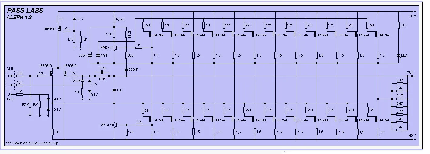 de potência pcb (um conjunto de 10 folhas)