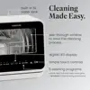 Portable Compact Countertop Dishwasher 5L Tank 5-Program Home RV Apartment Wash Dishes Glass Baby Care Sparkling Clean Easy Use 3