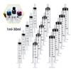 1ml-10ml Plastic Bulk Needle-Free Disposable Syringes Syringes Without Needle Syringe Glue Pet Feeding Needle Kitchen Tools 1