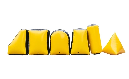Inflatable Shelter,Multiple Shapes and Sizes,Shooting Game Obstacles,PVC Material Sunscreen Wear Resistant,Rapid Inflation