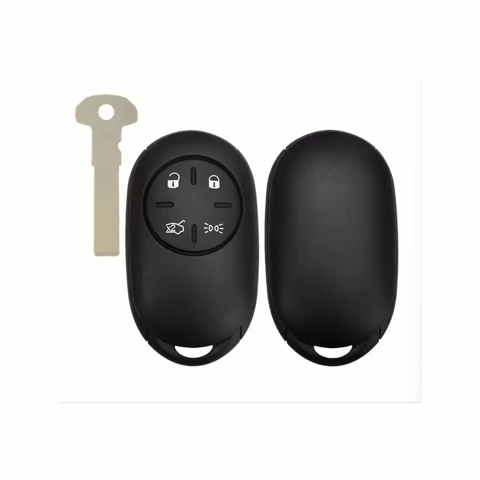 מקלדת מחדש למפתח רחוק DIYKEY עם 4 כפתורים עבור פיאט 500 500e 2020 2021 2022 2023 2024 אביזרי גוף