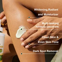 WK JALY Lotion pour le corps blanchissante Glow Booster, avec glutathion, élimine les taches foncées, la mélanine, crème uniforme pour tous les types de peau 4