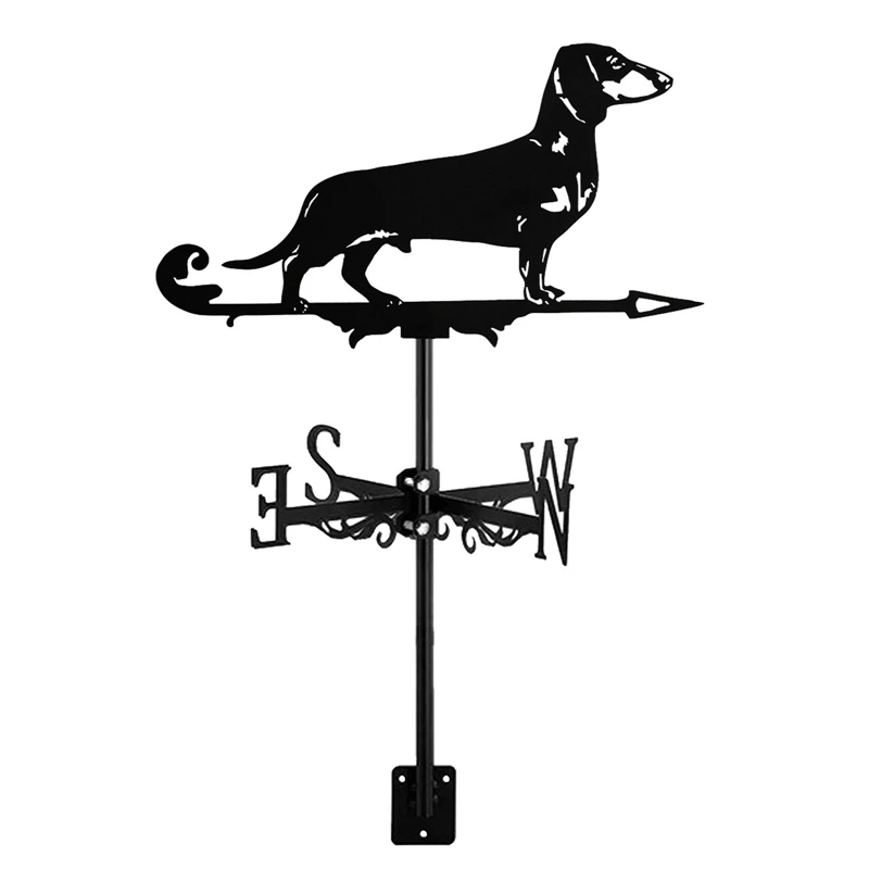 

Metal Animal Weather Vane Roof Weather Vane Garden Yard Decoration For Outdoor Farm Yard