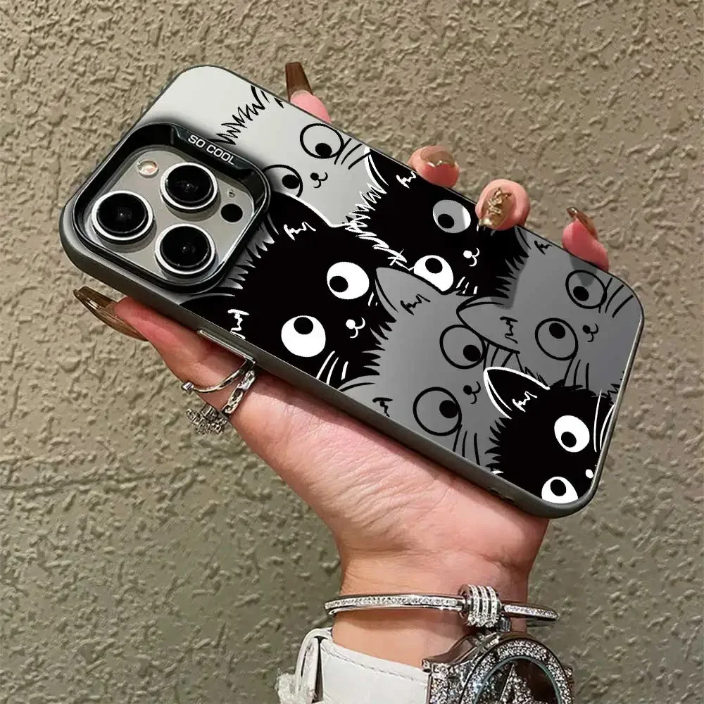 Cute Animal Soft Silicone Phone Case - Silver IMD s