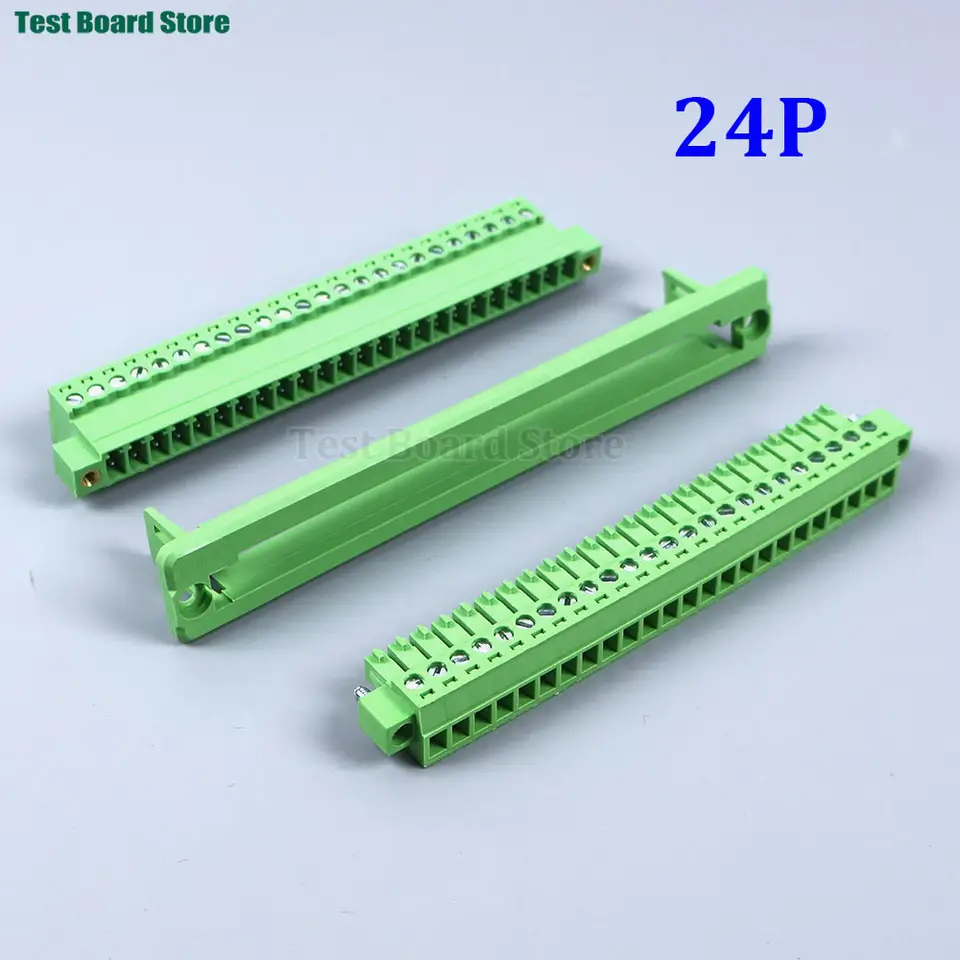 1Set 15EDGWC Pitch 3.81mm 2P/3P/4P/5P/6P/7P/8P/9P/10P/12P/16P/24P Pluggable Terminal Block Connector image 7