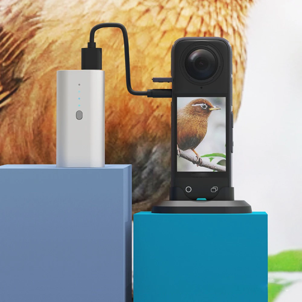 휴대용 데스크탑 지지대 스탠드, 카메라 마그네틱 베이스, Insta360 X4 와..
