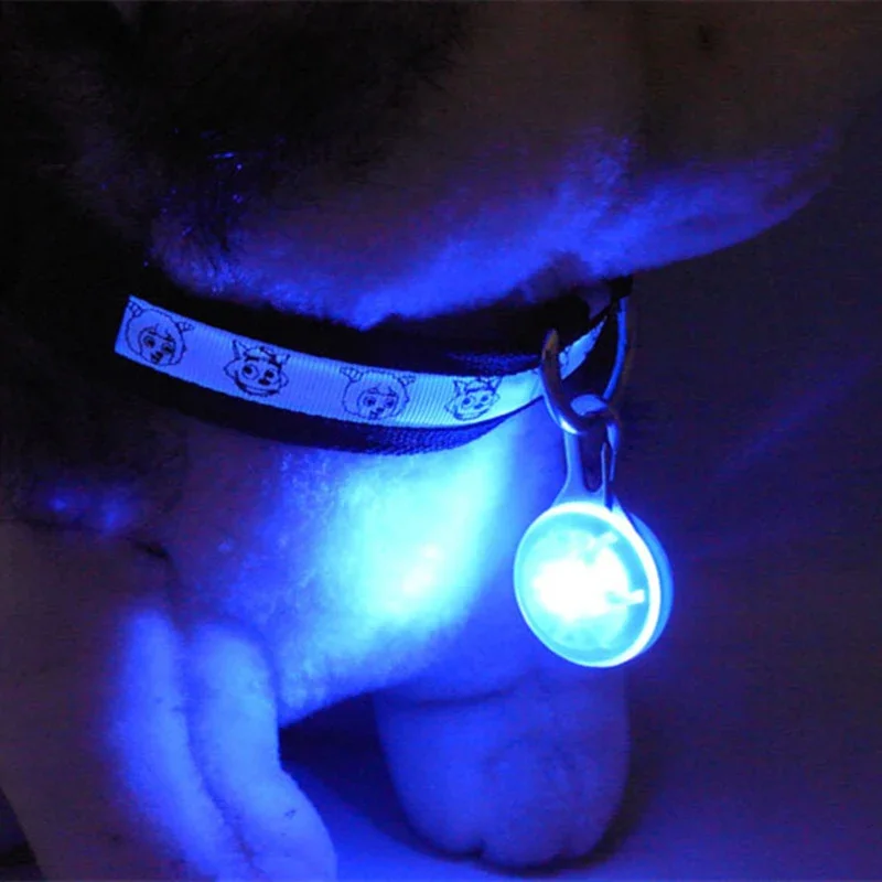 dog collar Led Dog Collar Pendant Dog Cat Collar Pet Leads Glow Accessories Bright Necklace Luminous Night Safety Decoration
