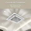 Ceiling Mounted 220-380V 24000 Btu 48000 Btu Cooling Ceiling Cassette Central Ac Split Air Conditioner Room for Hotel Home Use 4