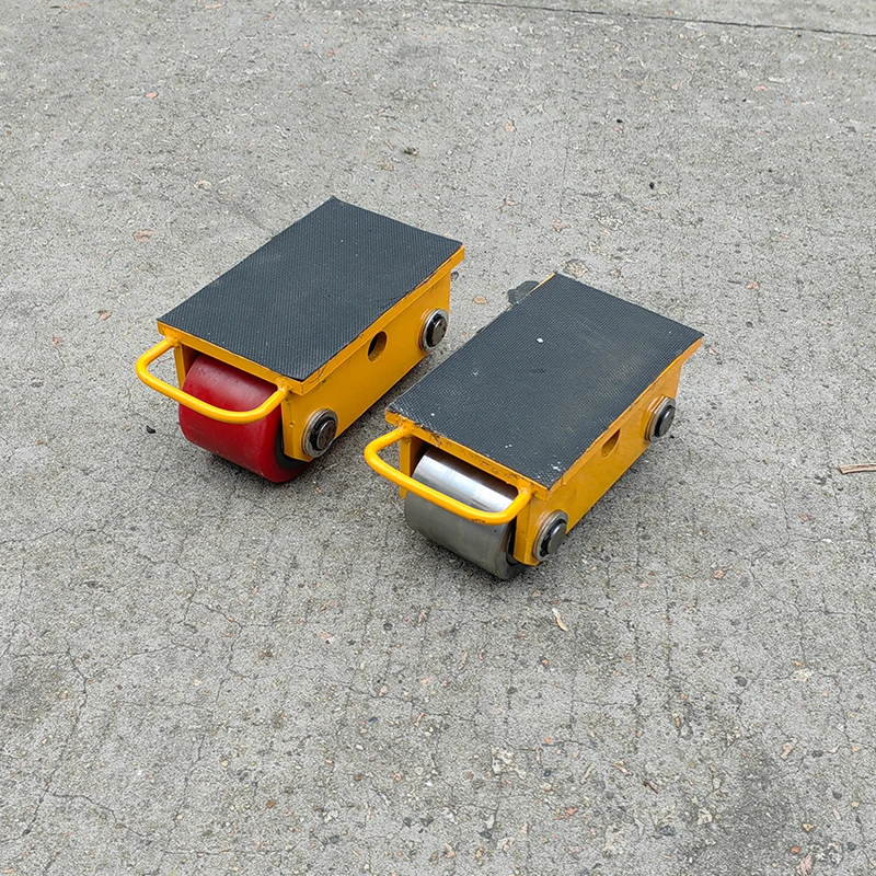 Carrello per la movimentazione Go dritto, due ruote, spostamento di oggetti pesanti, ruota in gomma con ruota in acciaio di mucca, carrello - immagine 5