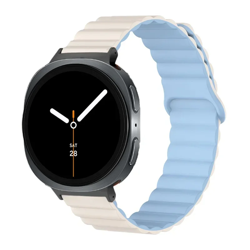 Magnetic Loop Silicone Sport Bracelet Wristband Strap