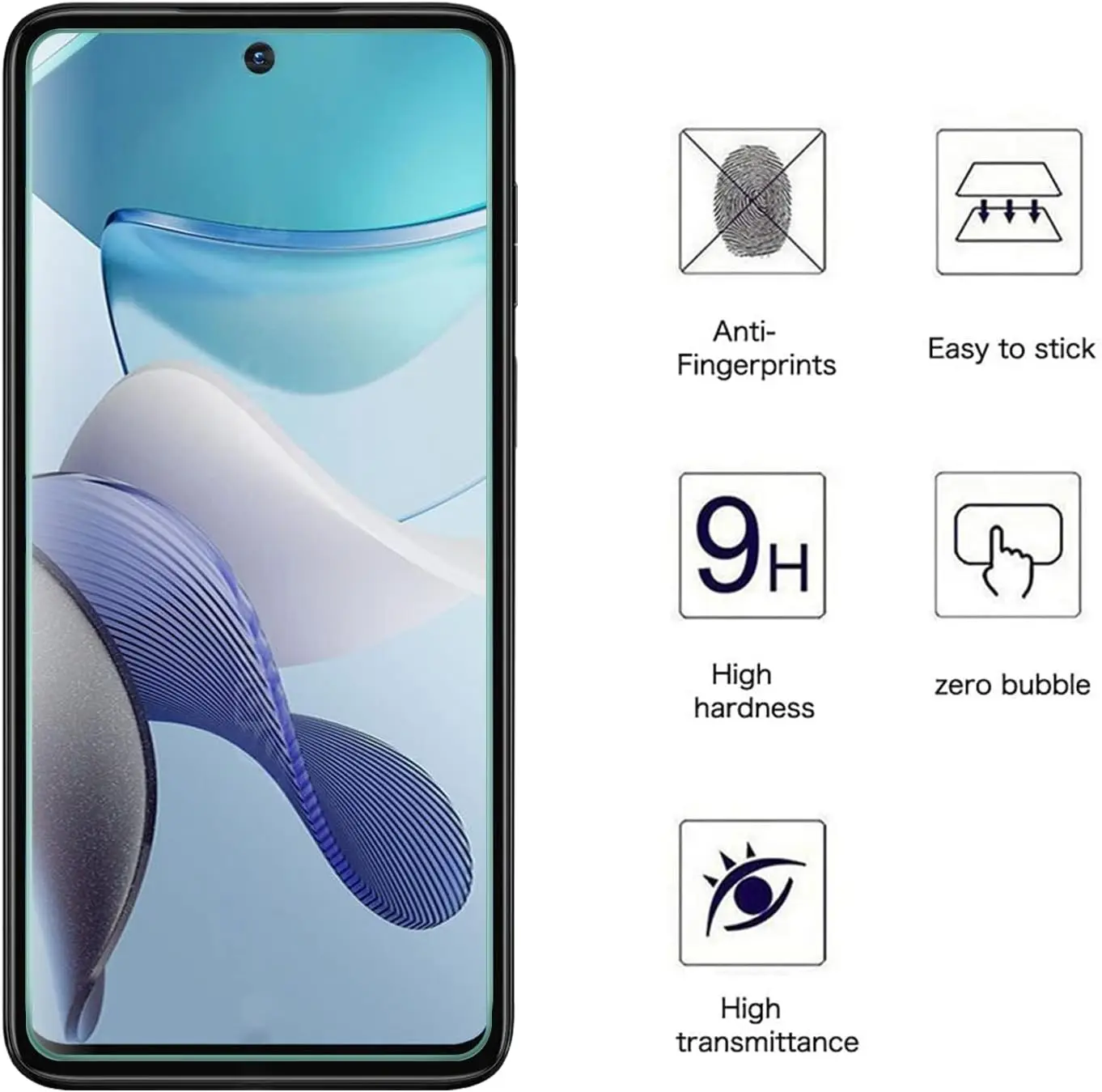 Premium 3-Pack Tempered Glass Screen Protector Set