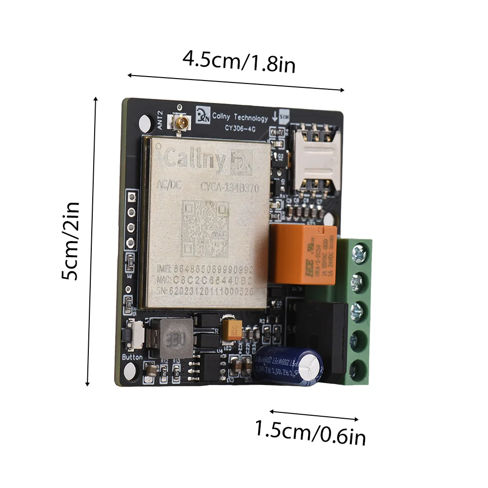 GSM 문짝 액세스 제어 시스템, 미니 다기능 액세스 제어 컨트롤러 패널, 2G 원격 스위치 지원